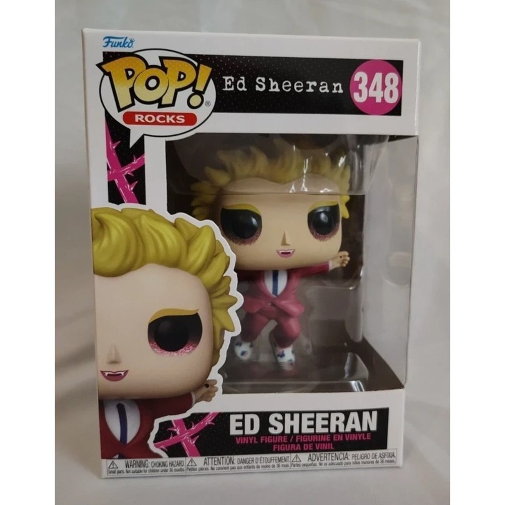 Funko Pop Rocks Ed Sheeran Vampire Fangs #348 - NEW